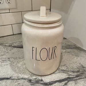 Flour Rae Dunn canister